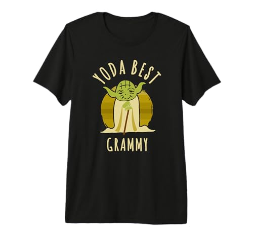 T-shirt Star Wars Yoda pour grand-mère à porter lors des réunions de famille