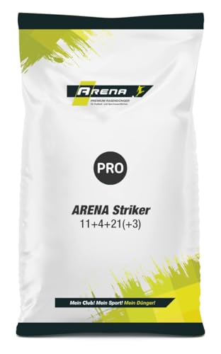 ARENA Rasendünger Herbst Striker 8kg | Rasen Herbstdünger mit 4...