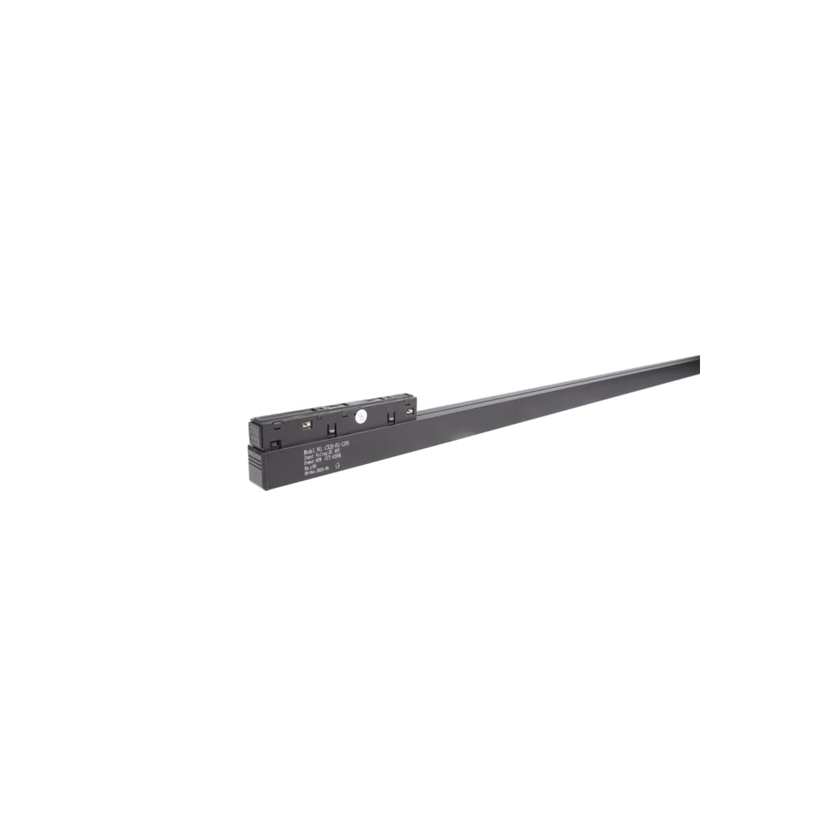 Jandei - Foco Led Carril Magnético, Serie Lineal, 40W 48V, CRI 90, Longitud 1200mm. Color Negro. (Blanco Neutro 4200k)