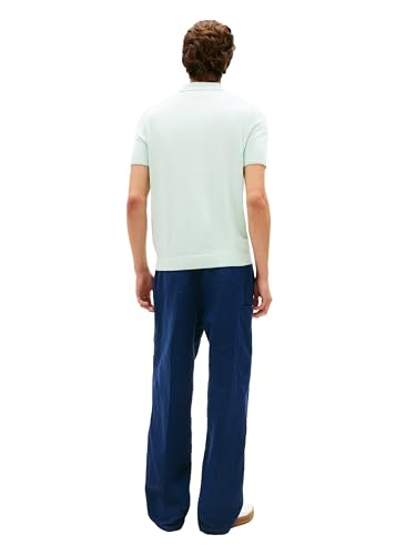 Image of Tommy Hilfiger Men's Lightweight Cotton Knit Short Sleeve Polo Shirt