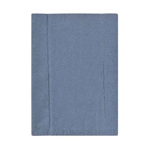 Image of Hudson Baby Unisex Baby Cotton Poly Flannel Burp Cloths, Cowboy 4-Pack, One Size