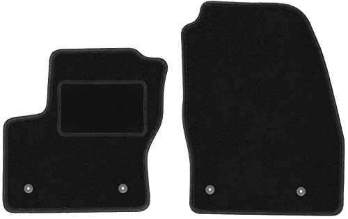 Tapis Avant Noirs pour : monospace Ford C-Max MK2 (2015-2019)