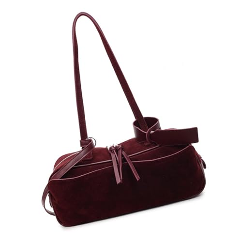 Sac à main en daim synthétique pour femme chic et pratique