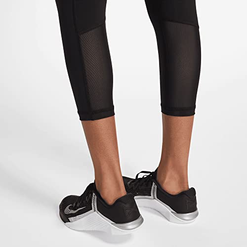 Nike-Womens-Pro-365Womens-Mid-rise-Cropped-Mesh-Panel-LegginGrade-School