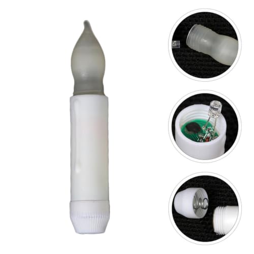 Velas de plástico sin llama LED VILLCASE pack de 12 para decoración 7