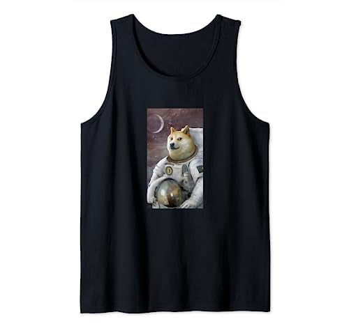 Camiseta Dogecoin, Doge Crypto de truedesignstore. Camiseta sin Mangas