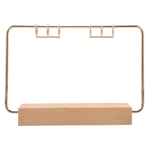 Support flip de calendrier en bois massif haut de gamme et décoratif Gatuida