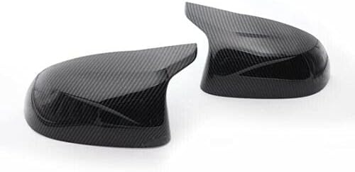 PAISEN Mirror Cover Caps Replacement for BMW X5 F15 X6 F16 X3 F25 LCI X4 F26, ABS Side Mirrors, 2PCS Set (CARBON FIBER SRTLE)