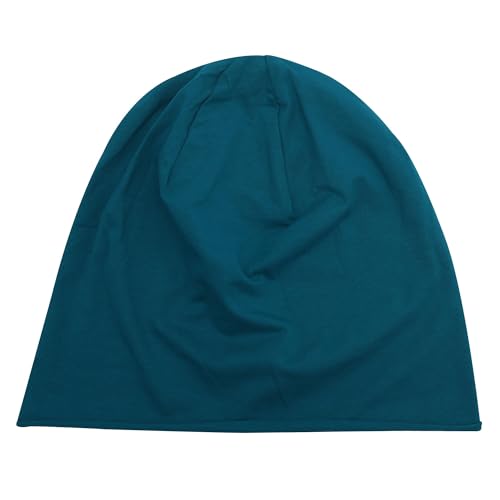 Image of ZLYC Cotton Thin Slouchy Beanie Hat for Men Women Fashion Soft Stretch Knit Skull Cap