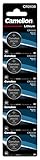 Haute densité d'énergie Camelion Pack de 5 13005430 Lithium Pile Bouton CR2430 (Argent)