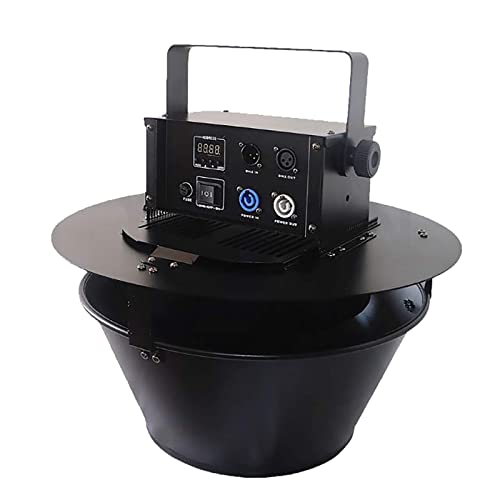Máquina colgante para confeti flotante para bodas, espectáculos en vivo, DJ, discoteca, bar, fiestas y Navidad, con control DMX 512 y mando a distancia, color negro miniatura 1