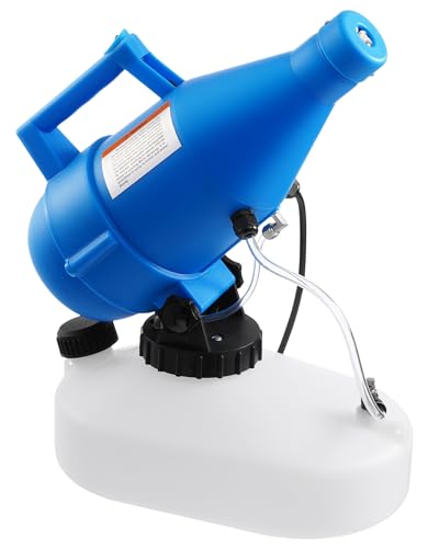 4.5L Electric Fogger Machine 1400W Portable Sprayer with 30ft Spray Distance & Adjustable Nozzle for Applying Cleaning Solutions in Home Hotel School Yard and Large Indoor Outdoor Spaces