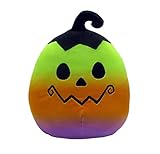 Squishmallows Official Kellytoy Halloween Squishy Soft Plush Toy Animals (Johan The Pumpkin, 8 Inch)