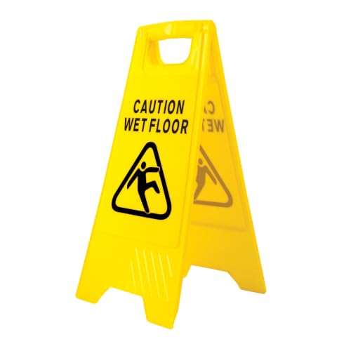 Portwest HV20 Wet Floor Warning Sign Double Side Printed