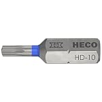 HECO SCHRAUBEN – Bits, HECO-Drive, HD-10, Farbring: blau, im Blister à 10 Stü