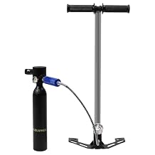 0.5L Scuba Tank, Mini Diving Tank with Hand Pump, Underwater Breath System 10 Minutes, Portable Diving Air Tank