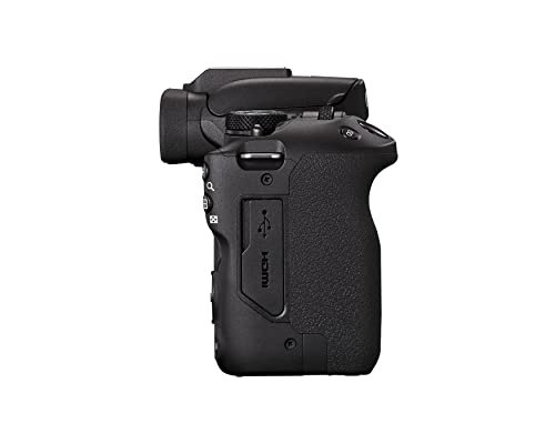Canon EOS R50 Mirrorless Vlogging Camera (Body Only/Black), RF Mount, 24.2 MP, 4K Video, DIGIC X Image Processor, Subject Detection & Tracking, Compact, Smartphone Connection, Content Creator