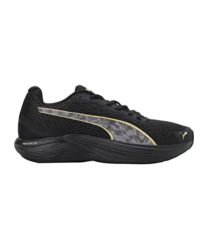 PUMA PUMA Women's Classic Running Shoe, Black, 8.5