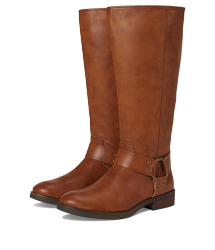 FRYE AND CO. Women's Kellie Harness Wide Calf Equestrian Boot