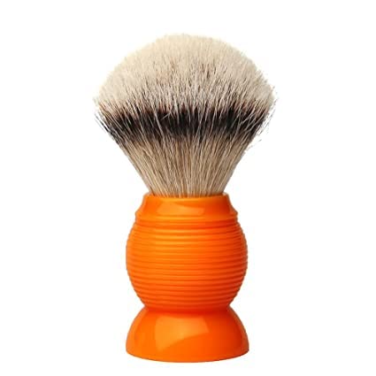 G.B.S Large Silvertip Badger Shaving Brush with Beehive Resin handle Creates Lather and Soft Bristles for Wet shavers Shaving Brush for Men’s 26 MM Knot