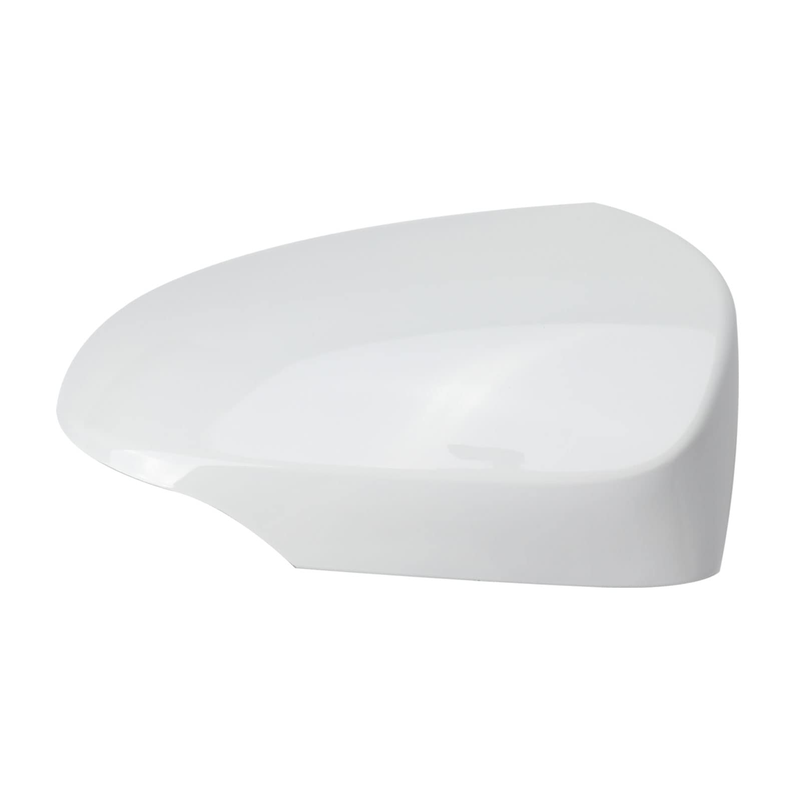 1 par de carcasas para espejo retrovisor de coche, para Toyota Yaris 2012 – 2019 (blanco)