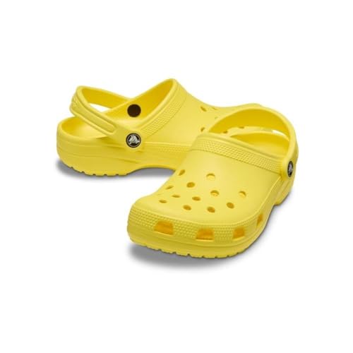 Image of Crocs Unisex Adult Classic Clog 10001-77J Yellow M9W11