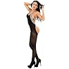 Bommi Fairy Bodystockings voor dames, met open kruis, sexy panty, nachtkleding, ondergoed voor vrouwen, netkous…