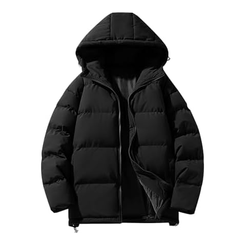 Dmmtot Men's Waterproof Puffer Jacket Cover