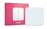 Aeotec WallMote, Z-Wave Plus wireless wall switch, 2 button, 8 scene remote control