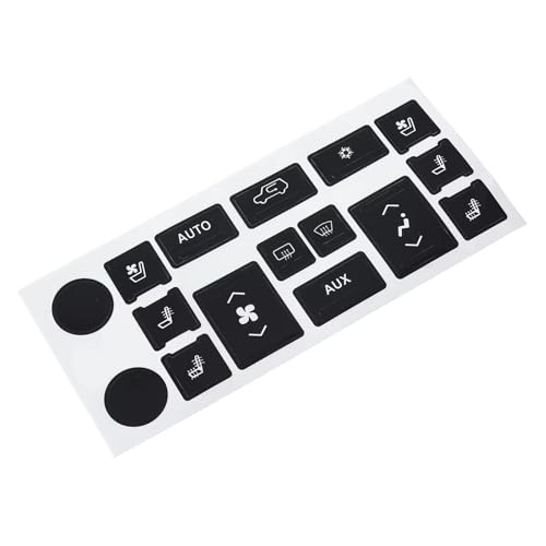 Pegatinas interruptor coche y pegatina para reparar el tablero de botones Escalade 2