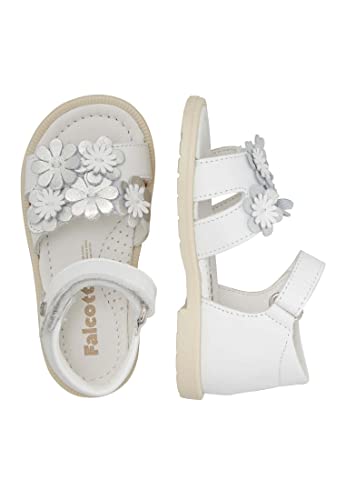 Falcotto PELITE-Sandali con fiori applicati