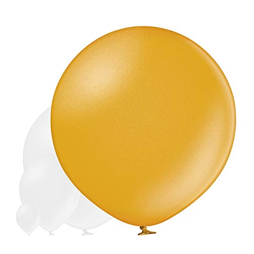 Belbal Giant 3ft 36" Latex Balloon by Tri Products (Metallic Gold (060))