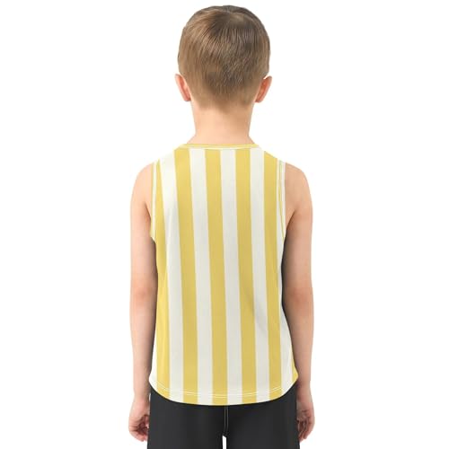Tank Top for Boys Quick Dry Toddler Sleeveless Undershirts Round Neck Breathable Outdoor Tshirts3