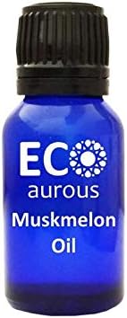Eco Aurous Musk Melon Oil (cucumis melo) 100% Pure & Natural Essential Oil | Musk Melon Essential Oil | Pure Musk Melon Oil | Organic Musk Melon (15 ML)
