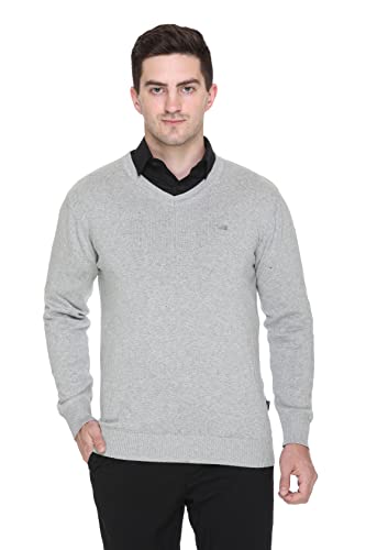 Image of GODFREY V Neck Full Sleeve Sweater for Man Winter Pullover
