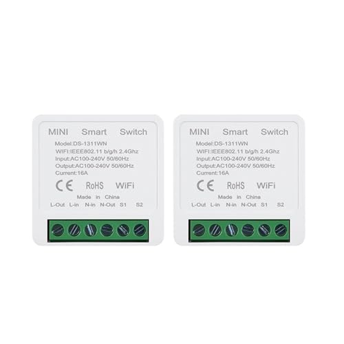 Module domotique 16A Mini Bricolage pour rendre connectés vos vieux interrupteurs