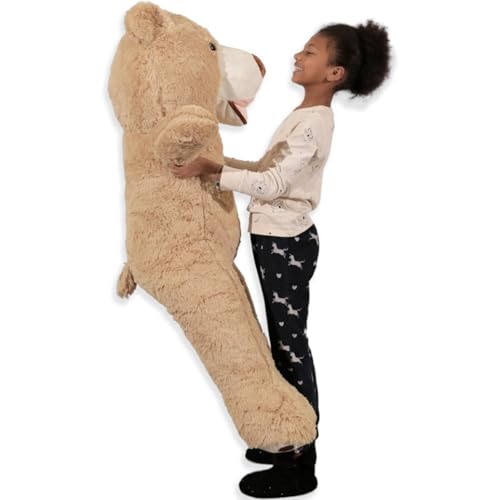 bananair - Oso Peluche Gigante 130 a 340 cm - Fabricado en Francia, Certificado CE - Ultra Suave y Esponjoso, Peluche Grande Abrazos Asegurados Cumpleaños y Otras Celebraciones (130 cm)