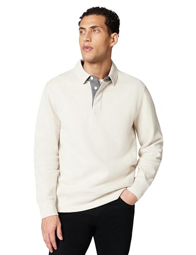 GANT Light Sacker Rib Ls Polo, Mélange de graines, XXL Hommes