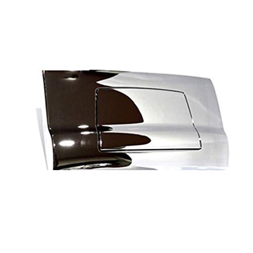 Placca Quadra Cromata 6712 cm 33x18 Completa di