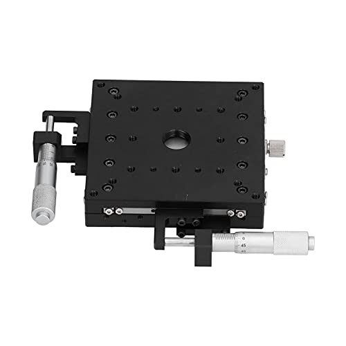 Etapa de traducción de Tyenaza Axes X Y Mesa deslizante Micrómetro Guía de rodillo cruzado 100 mmx100 mm M2WG -A100