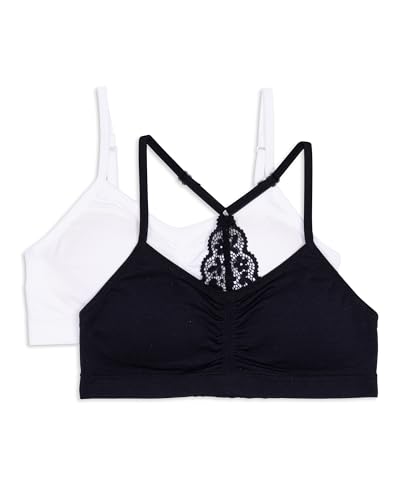 Image of Maidenform Girls Seamless Ruched Crop Bra