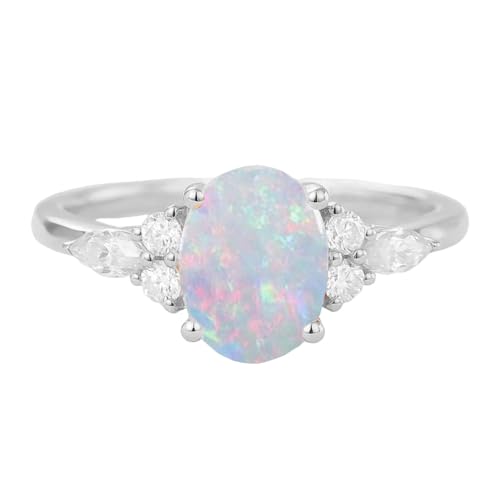 10K 14K 18K Real Gold Natural Gemstone Engagement Ring for Women,S925 Sterling Silver 1-5 Carat Oval Cut Gemstone Ring with Moissanite Wedding Promise Rings Christmas Birthday Gift for Wife Mother4