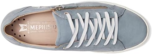 Mephisto Women's Nikita 1 Sneaker, Sky Blue Bucksoft, 8.5 | Image 1