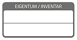 AVERY Zweckform 6903 laminierte Inventaretiketten (extrem stark selbstklebend, Kleinformat, 60x30 mm, 40 Aufkleber auf 10 Blatt) weiß/schwarz
