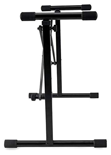 Classic Cantabile KBA-880BK support de table de mixage et de synthétiseur noir - Les Beatles, Paul McCartney, John Lennon, RIngo Starr, George Harrison Classic Cantabile KBA-880BK support de table de mixage et de synthétiseur noir – Image 6