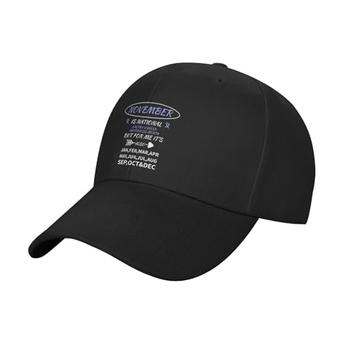 Gastric Cancer Awareness Month Periwinkle Ribbon Classic Duckbill Caps for Stylish Sun Protection Black2