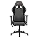 GT OMEGA PRO Stoff Gaming Stuhl mit Lendenwirbelstütze - atmungsaktiv & Ergonomischer Bürostuhl mit 4D verstellbare Armlehne & Liegesessel - Esport Sitz für Gaming Experience - Grau Weiter Schwarz