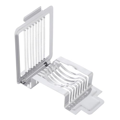 COLLBATH Egg Slicer Stainless Steel Egg Splitter No Smell Easy Cleaning for Kitchen