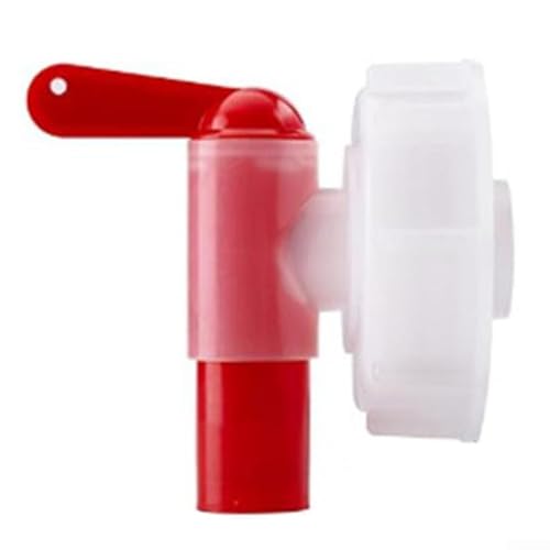 Rubinetto a tamburo DN61 da 61 mm, Dispenser di flusso facile per fusti di plastica, Rubinetto da giardino in plastica, Rubinetto per soluzione nutritiva per piante orticole
