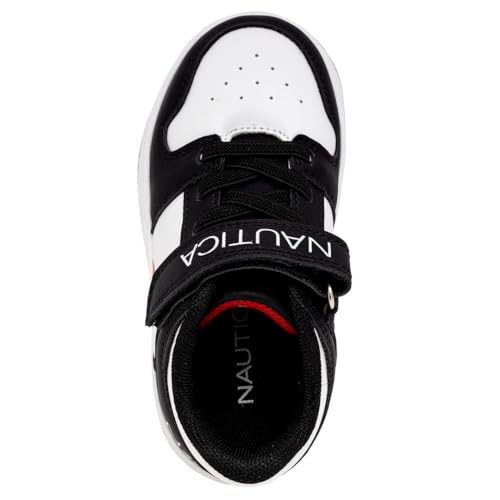 Image of Nautica Kids Adjustable Strap Shoes | Comfortable Casual Sneakers for Boys and Girls, Toddlers & Little Kids